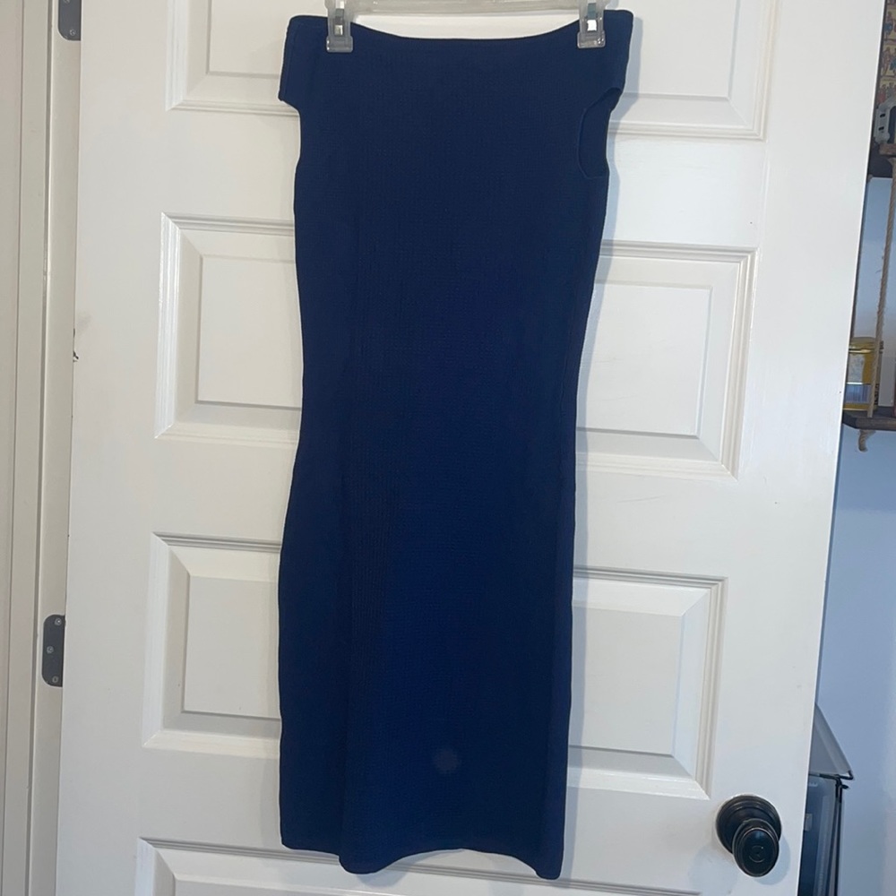 Reiss off shoulder, textured, bodycon, y2k dress